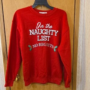 Wound Up Red Sweatshirt